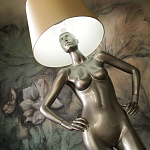 Лампа MANNEQUIN LAMP с абажуром руки на талии варинант исполнения - 9 | Loft Concept в Ростове-на-Дону