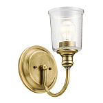 Бра с прозрачным стеклянным абажуром в форме цилиндра Kichler варинант исполнения - 12 | Loft Concept в Ростове-на-Дону