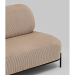 Диван Стоун велюр рельефный бежевый варинант исполнения - 3 | Loft Concept в Ростове-на-Дону