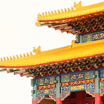 Храм Конфуция Тайвань миниатюра для интерьера в китайском стиле варинант исполнения - 1 | Loft Concept в Ростове-на-Дону