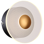 Бра с круглым плафоном и золотистыми акцентами Aurelia Circles варинант исполнения - 1 | Loft Concept в Ростове-на-Дону