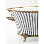 Кашпо Black white stripe варинант исполнения - 4 | Loft Concept в Ростове-на-Дону