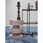 Подсвечник фигурный сливовый Bright Accent 35 см варинант исполнения - 3 | Loft Concept в Ростове-на-Дону