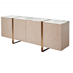 Комод с мраморной столешницей Uniqueness Marble варинант исполнения - 1 | Loft Concept в Ростове-на-Дону