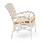 Комплект обеденный из ротанга Eloise white варинант исполнения - 2 | Loft Concept в Ростове-на-Дону