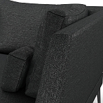 Мебельная ткань Шенилл черный цвет 138 см T4-35 варинант исполнения - 6 | Loft Concept в Ростове-на-Дону