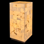 Торшер прямоугольный из натурального камня Calcite Geometry варинант исполнения - 12 | Loft Concept в Ростове-на-Дону