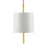 Люстра прямоугольная с белыми цилиндрическими абажурами White Ribbon варинант исполнения - 2 | Loft Concept в Ростове-на-Дону