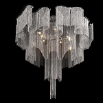 Люстра потолочная с металлическими цепочками Диаметр 99 см Atlantis Chain варинант исполнения - 3 | Loft Concept в Ростове-на-Дону