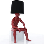 Лампа MALE MANNEQUIN LAMP с абажуром варинант исполнения - 1 | Loft Concept в Ростове-на-Дону
