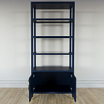 Стеллаж со стеклянными полками Elsa Dreams Blue варинант исполнения - 4 | Loft Concept в Ростове-на-Дону