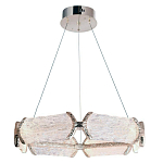 Люстра кольцевая с текстурным природным рисунком IceFlame варинант исполнения - 8 | Loft Concept в Ростове-на-Дону