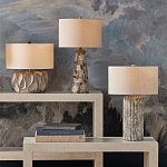 Настольная лампа с каркасом с состаренным эффектом Ancient Column варинант исполнения - 4 | Loft Concept в Ростове-на-Дону