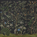 Обои ручная роспись St Laurent Casino metallic silk варинант исполнения - 1 | Loft Concept в Ростове-на-Дону