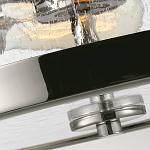 Потолочный светильник с цилиндрическим плафоном из прозрачного пузырькового стекла Feiss варинант исполнения - 2 | Loft Concept в Ростове-на-Дону