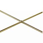 Кофейный столик овальный золотой Modern Mirror Gold Table варинант исполнения - 4 | Loft Concept в Ростове-на-Дону