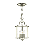 Подвесной светильник с прозрачным стеклянным цилиндрическим плафоном в классическом стиле на цепи Hinkley варинант исполнения - 21 | Loft Concept в Ростове-на-Дону