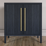 Современный Буфет Primo с 2 дверцами Черный дуб варинант исполнения - 1 | Loft Concept в Ростове-на-Дону