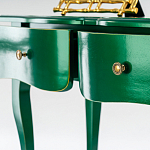 Консоль с выдвижными ящиками Colorfy Green варинант исполнения - 4 | Loft Concept в Ростове-на-Дону