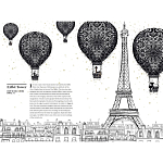 Megan Hess Paris: Through a Fashion Eye варинант исполнения - 5 | Loft Concept в Ростове-на-Дону