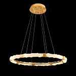 Люстра в форме кольца с золотым декором Warm Heavenly Light варинант исполнения - 9 | Loft Concept в Ростове-на-Дону