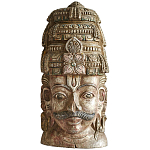 Арт-объект на стену Маска из массива акации Acacia Mask варинант исполнения - 3 | Loft Concept в Ростове-на-Дону