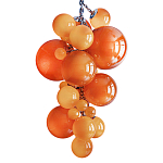 Люстра виноградная гроздь Grape Balls Янтарный цвет варинант исполнения - 2 | Loft Concept в Ростове-на-Дону