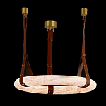 Люстра в форме обруча из натурального камня Minerals of Light варинант исполнения - 4 | Loft Concept в Ростове-на-Дону