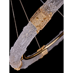 Люстра в форме кольца с золотым декором Warm Heavenly Light варинант исполнения - 3 | Loft Concept в Ростове-на-Дону