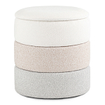 Пуф Three Colors в ткани букле из трех цветов  варинант исполнения - 1 | Loft Concept в Ростове-на-Дону