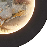 Бра в форме диска черного цвета Borders of Black варинант исполнения - 2 | Loft Concept в Ростове-на-Дону