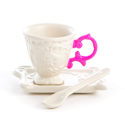 Кофейная пара Seletti I-Coffee Fuchsia Кофейная пара Seletti I-Coffee Fuchsia