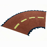 Дизайнерский ковер с изображением дороги Poltronova Autostrada Rug варинант исполнения - 3 | Loft Concept в Ростове-на-Дону