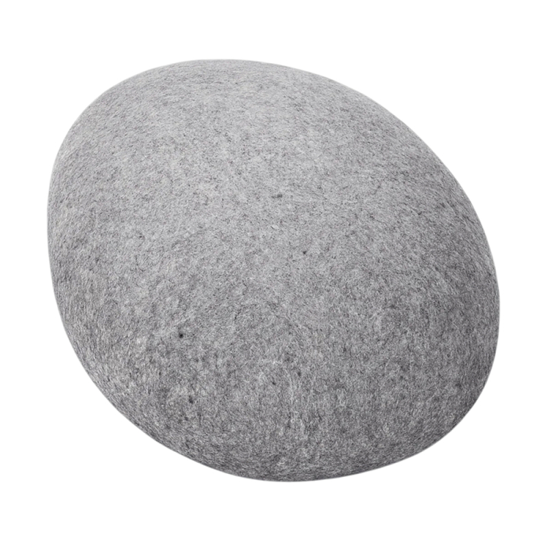 Пуф - Камень SOLID Серый Белый Светло-серый в Ростове-на-Дону | Loft Concept 