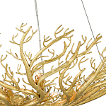 Люстра в форме золотой чаши из кораллов Coral Decor варинант исполнения - 1 | Loft Concept в Ростове-на-Дону