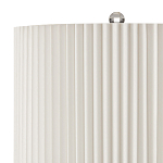 Настольная лампа с плиссированным цилиндрическим абажуром Tightened Waist варинант исполнения - 2 | Loft Concept в Ростове-на-Дону