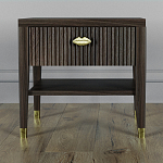 Прикроватная тумбочка с ящиком Elsa Dreams Walnut варинант исполнения - 5 | Loft Concept в Ростове-на-Дону