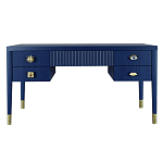 Письменный стол с 4-мя ящиками Elsa Dreams Blue варинант исполнения - 6 | Loft Concept в Ростове-на-Дону