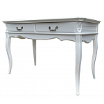 Консоль белого цвета из массива бука в стиле прованс White Provence варинант исполнения - 3 | Loft Concept в Ростове-на-Дону
