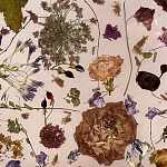 Круглый журнальный столик со столешницей из эпоксидной смолы Epoxy Resin Flowers Coffee Table варинант исполнения - 10 | Loft Concept в Ростове-на-Дону