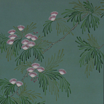 Обои ручная роспись Silk Tree Blossom on Sung Green Williamsburg варинант исполнения - 1 | Loft Concept в Ростове-на-Дону