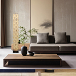 Торшер из натурального камня Stone Constructor варинант исполнения - 8 | Loft Concept в Ростове-на-Дону