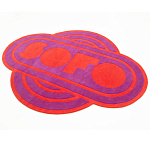 Дизайнерский ковер розовый Poltronova Sofo Rosancio Rug варинант исполнения - 2 | Loft Concept в Ростове-на-Дону