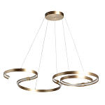 Люстра подвесная светодиодная в виде волнообразной ленты Ribbon Vortex варинант исполнения - 15 | Loft Concept в Ростове-на-Дону