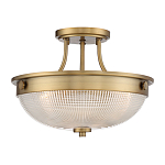 Потолочный светильник со стеклянным плафоном в виде купола Quoizel варинант исполнения - 11 | Loft Concept в Ростове-на-Дону