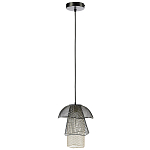 Подвесной светильник Black Grey Mesh Tube Lampshade Hanging Lamp варинант исполнения - 2 | Loft Concept в Ростове-на-Дону