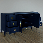 Большой Комод-буфет Elsa Dreams Blue с ящиками варинант исполнения - 6 | Loft Concept в Ростове-на-Дону