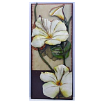 Аксессуар настенный из металла Blank Space White Flowers варинант исполнения - 1 | Loft Concept в Ростове-на-Дону