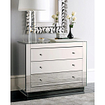 Комод зеркальный с 3-мя ящиками Mirror Chest of Drawers варинант исполнения - 2 | Loft Concept в Ростове-на-Дону