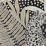 Мебельная ткань Шенилл коричневый принт 280 см T2-146 варинант исполнения - 2 | Loft Concept в Ростове-на-Дону